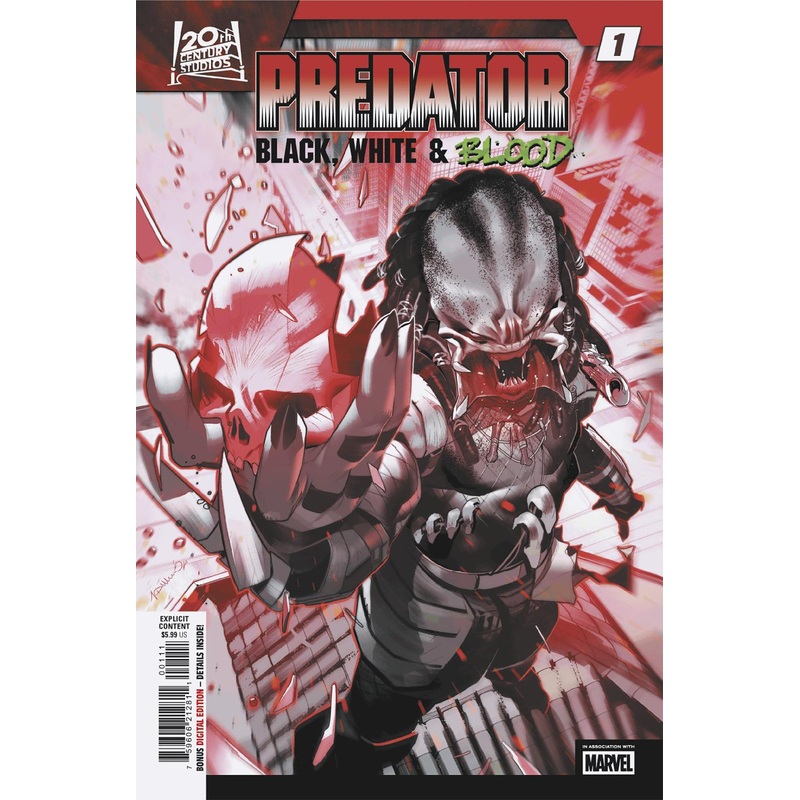 Predator: Black, White & Blood #1