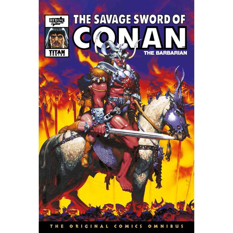 The Savage Sword Of Conan: The Original Comics Omnibus Direct Market HC Vol 09