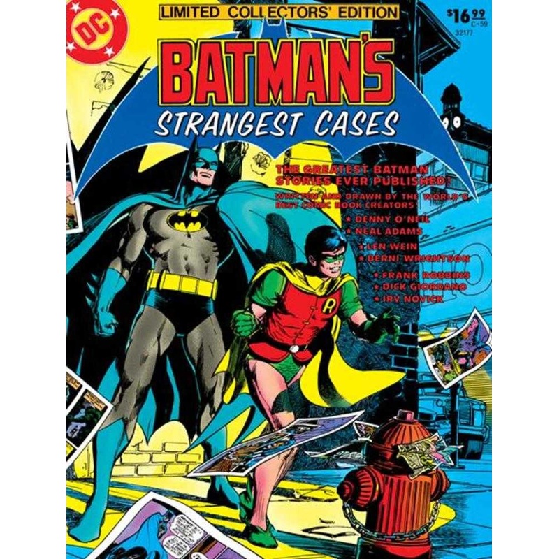 Limited Collectors Edition #59 Batmans Strangest Cases Facsimile Edition Cover B Neal Adams & Bernie Wrightson Foil Variant *Treasury*