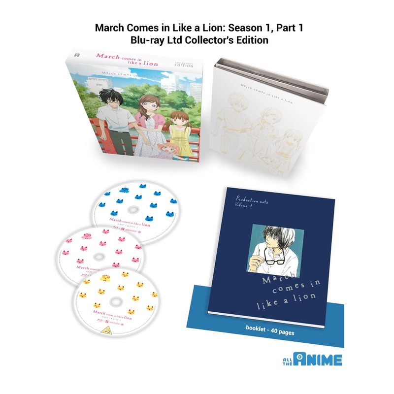 March Comes in Like a Lion: S1 Part 1 - Blu-ray Collector's Edition