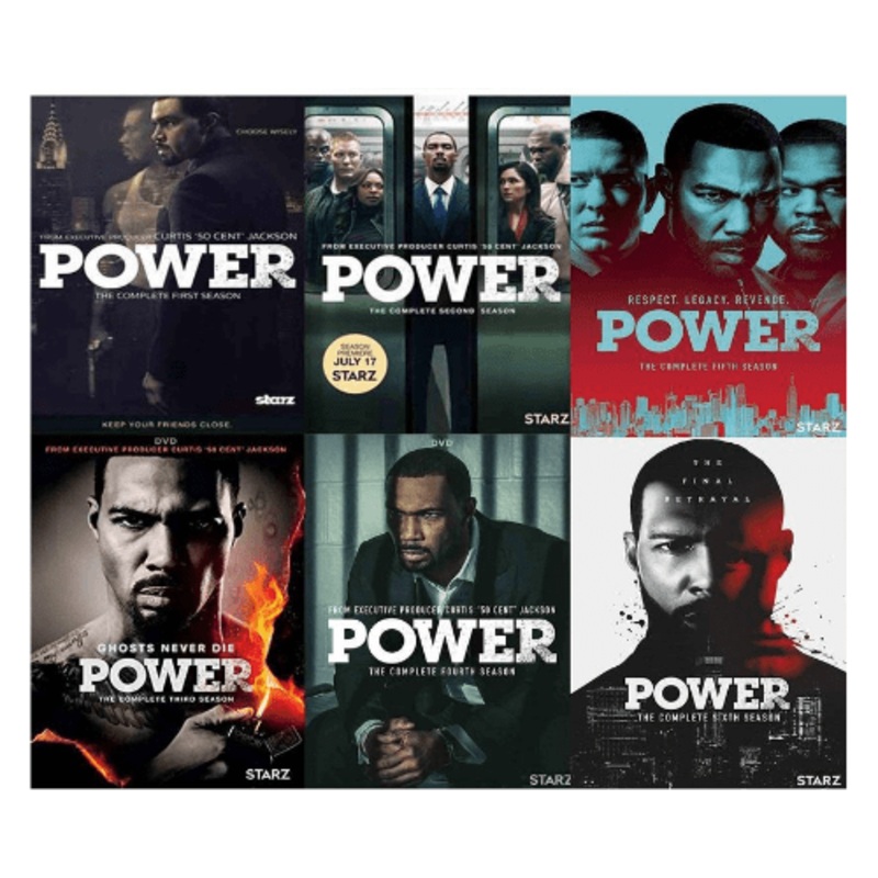 Power TV Series Seasons 1-6 DVD Set