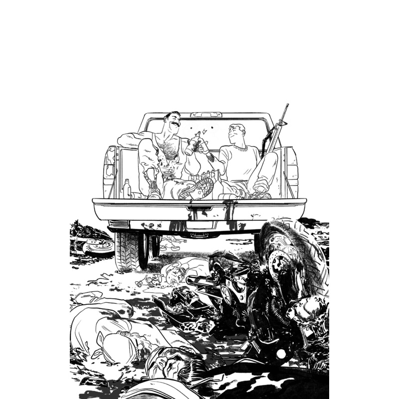 SKYBOUND X #3 CVR F 1:10 INCV B&W HENDERSON (MR)