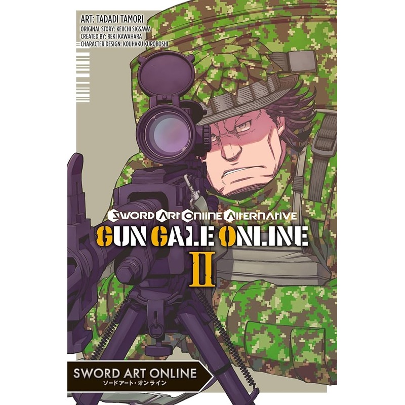 Sword Art Online Alternative Gun Gale Online, manga Vol. 02