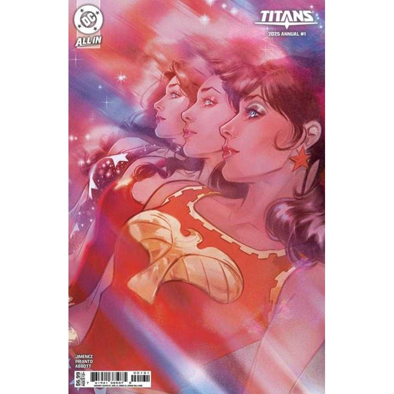 Titans 2025 Annual #1 (One Shot) Cover C Joelle Jones Card Stock Variant