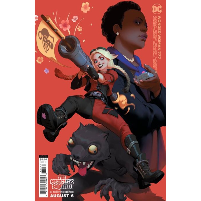 WONDER WOMAN (2016) #777 CVR C WILL MURAI THE SUICIDE SQUAD MOVIE CARD STOCK VAR