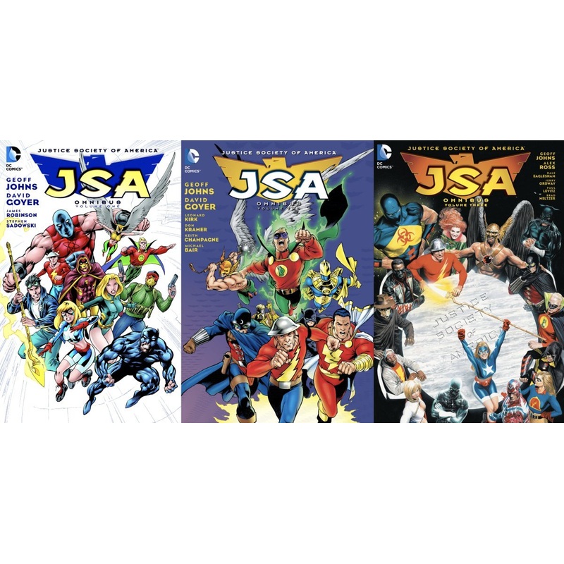 JSA Omnibus HC Bundle inc. Volumes 1 | 2 | 3