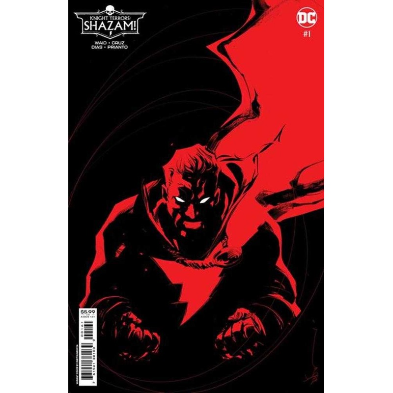 Knight Terrors Shazam #1 (Of 2) Cover D Dustin Nguyen Midnight Card Stock Variant
