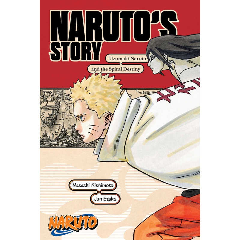 Naruto Uzumaki Naruto & The Spiral Destiny Novel Softcover