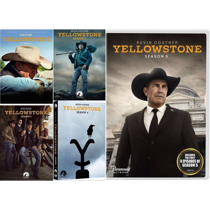 Yellowstone Season 1-5 DVD