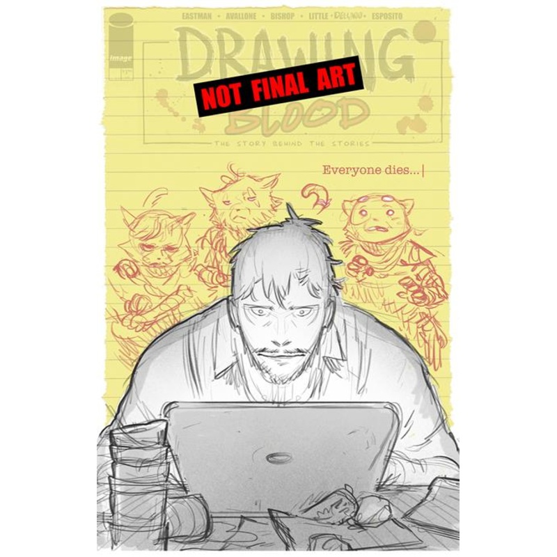 DRAWING BLOOD #10 (OF 12) CVR B BEN BISHOP VAR (22 Oct Release)