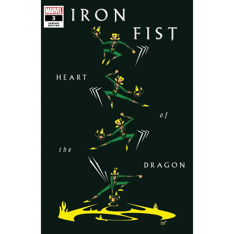 IRON FIST HEART OF DRAGON #3 (OF 6) VEREGGE VAR