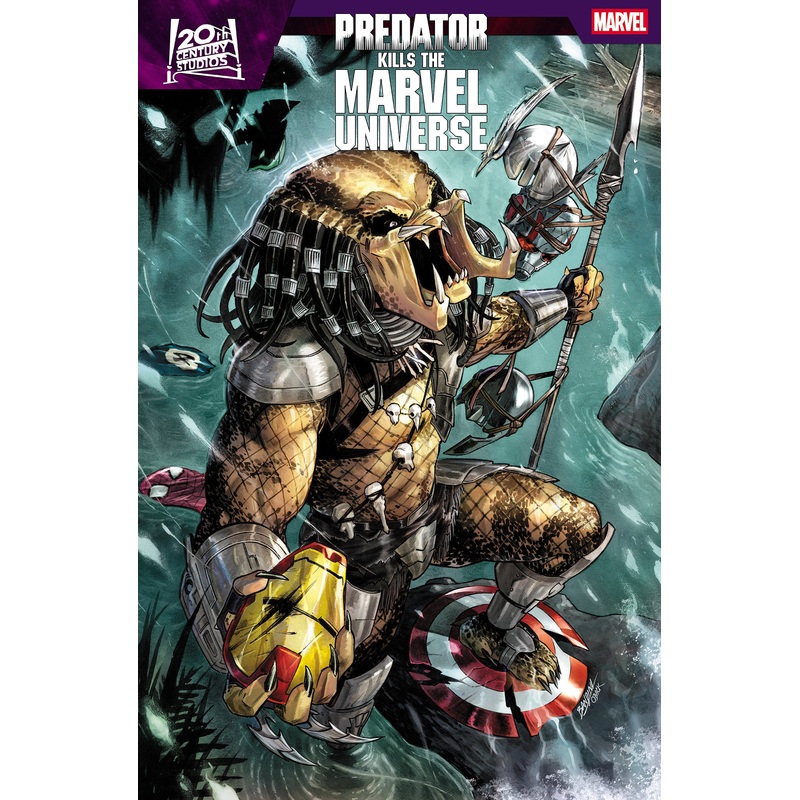 Predator Kills The Marvel Universe #1 Michele Bandini Foil Variant