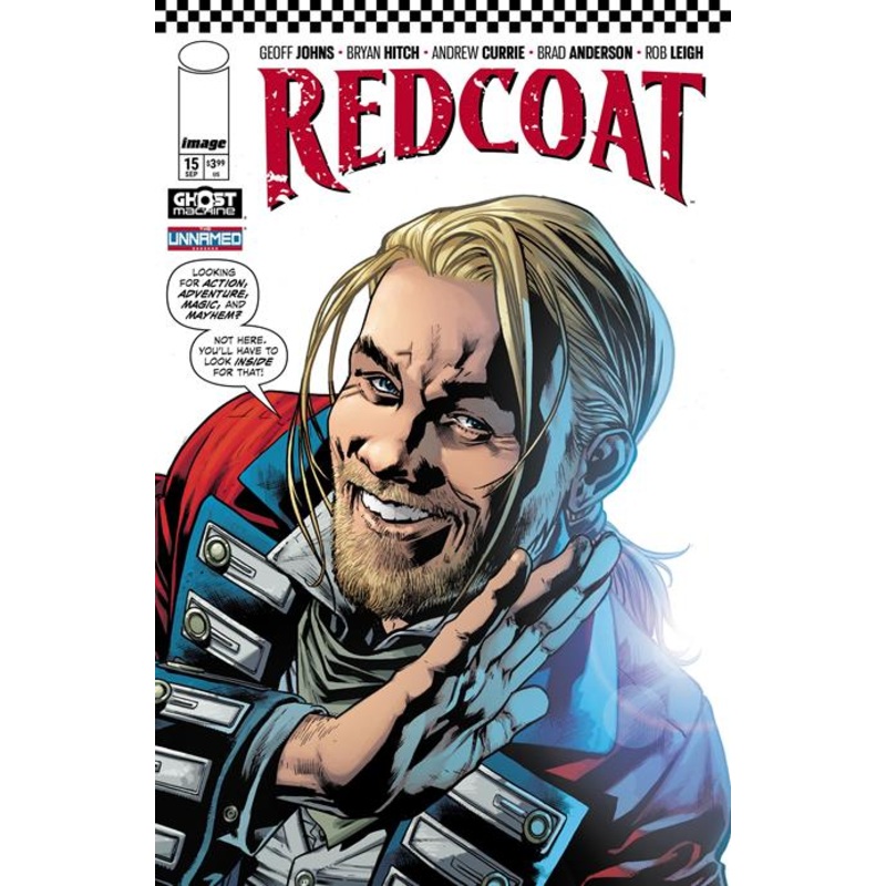 REDCOAT #15 CVR A BRYAN HITCH & BRAD ANDERSON WRAPAROUND (15 Oct Release) This only, one comic book.