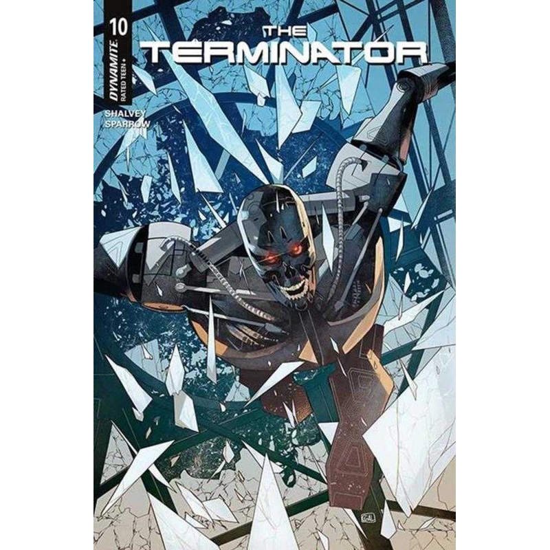 Terminator #10 Cover B Edwin Galmon Variant