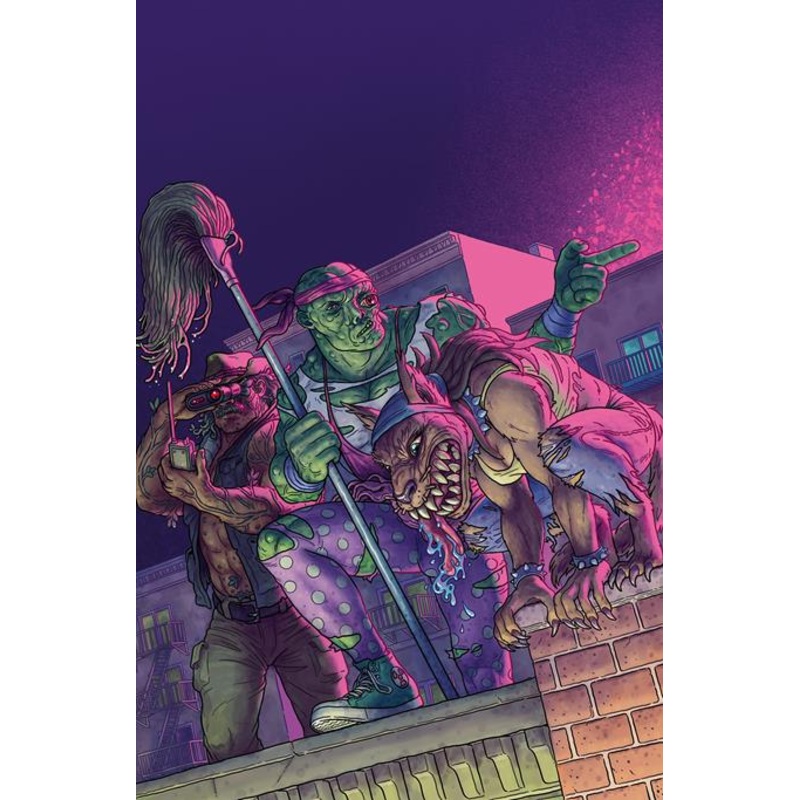 TOXIC CRUSADERS #2 (OF 5) CVR C TRISTAN WRIGHT WITH EXCLUSIVE TRADING CARD BY MATT BORS VAR (MR) (15 Oct Release)