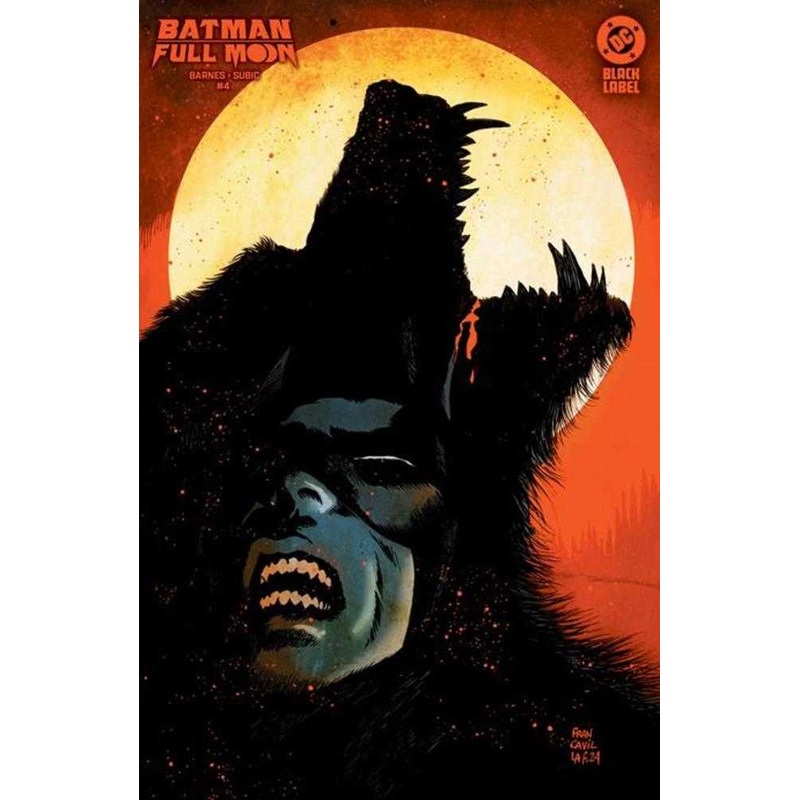 Batman Full Moon #4 (Of 4) Francesco Francavilla Card Stock Variant (Mature)