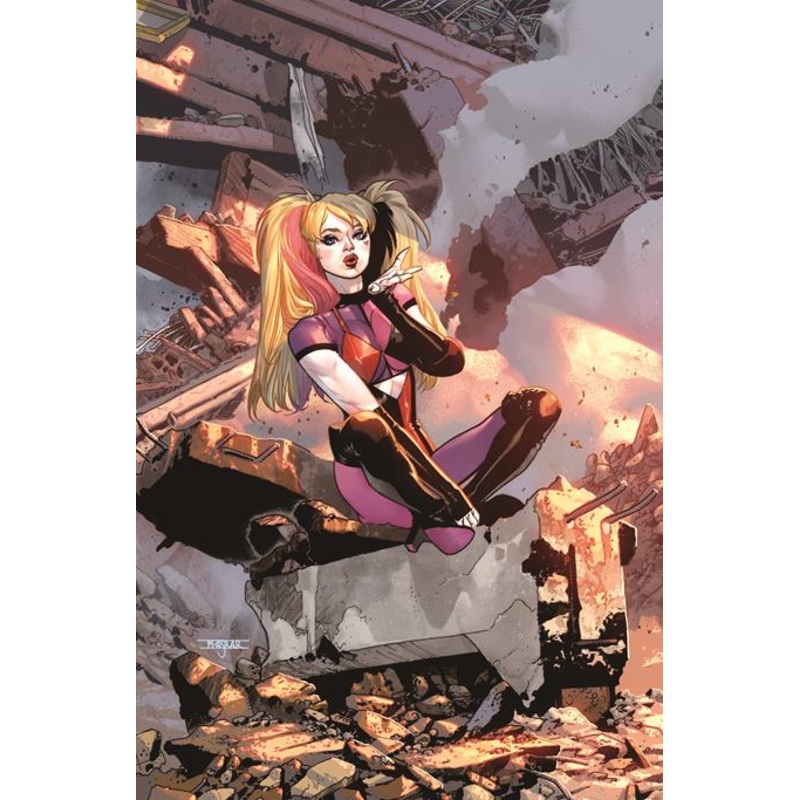 HARLEY QUINN #55 CVR C MAHMUD ASRAR CARD STOCK VAR (22 Oct Release)