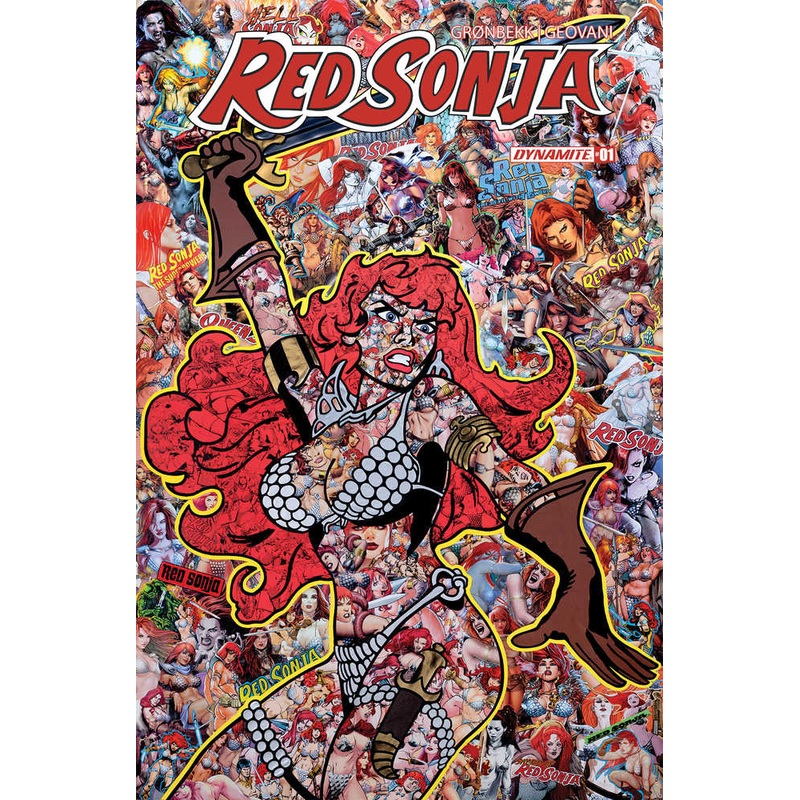 Red Sonja 2023 #1 Cover F Collage