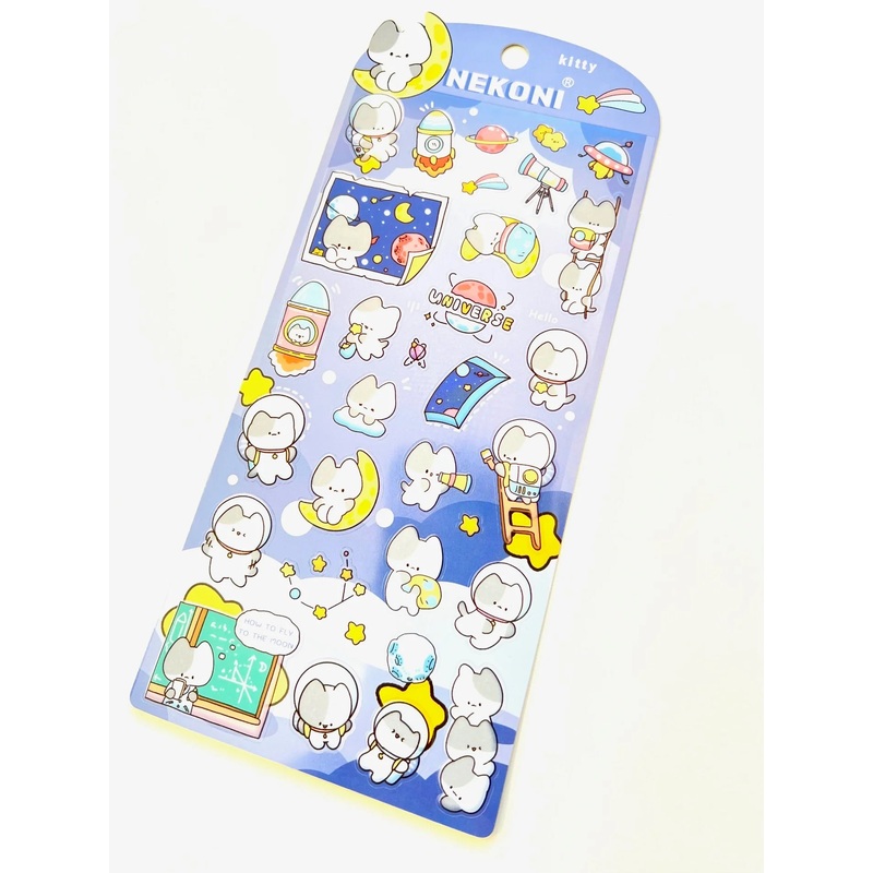 Space Cat Stickers