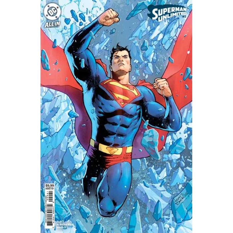 Superman Unlimited #2 Cover C Tony S Daniel Card Stock Variant