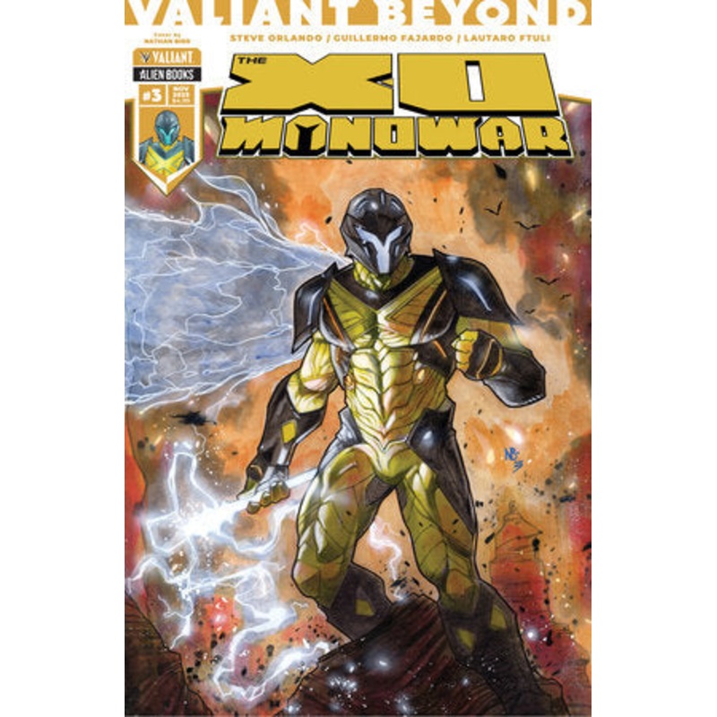 VALIANT BEYOND X-O MANOWAR #3 (OF 4) COVER A (BIRR) (26 Nov Release) This only, one comic book.