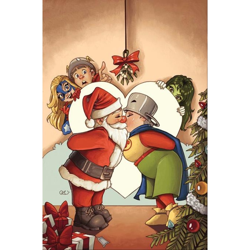 DCS I SAW MA HUNKEL KISSING SANTA CLAUS #1 (ONE SHOT) CVR A CHRISSIE ZULLO (26 Nov Release)