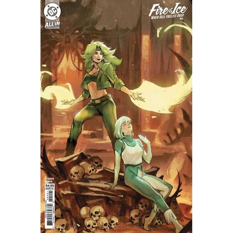 Fire & Ice When Hell Freezes Over #4 (Of 6) Cover B Jessica Fong Card Stock Variant