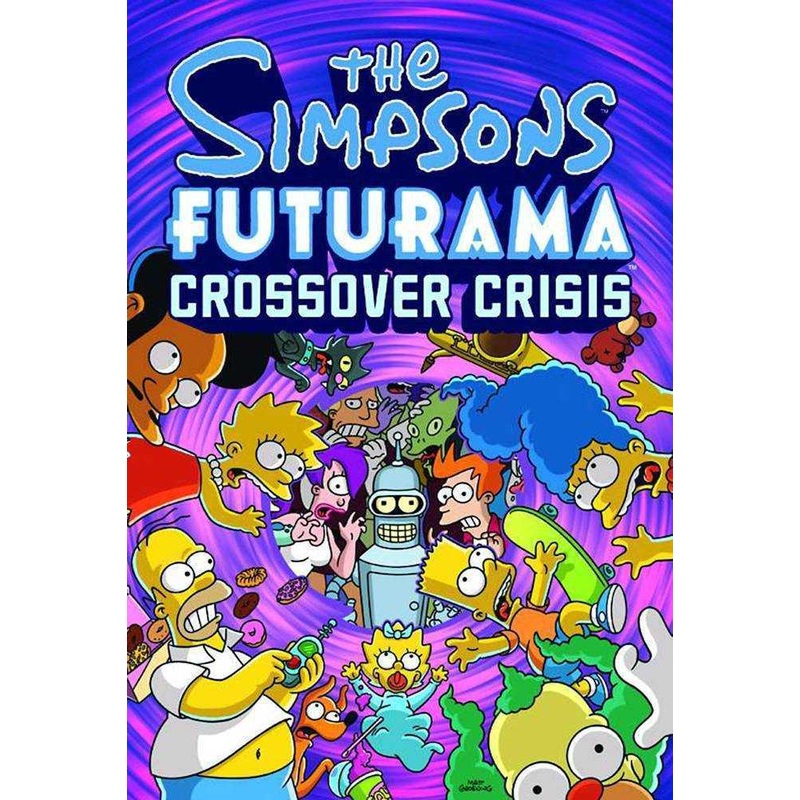 Simpsons Futurama Crossover Crisis Slipcase Hardcover