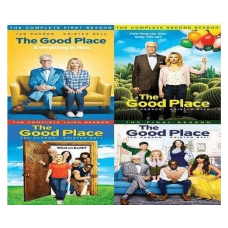 The Good Place TV Series Seasons 1-4 DVD Set