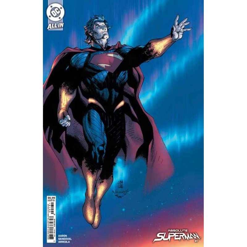 Absolute Superman #1 Cover C Jim Lee Card Stock Variant *one copy per customer*
