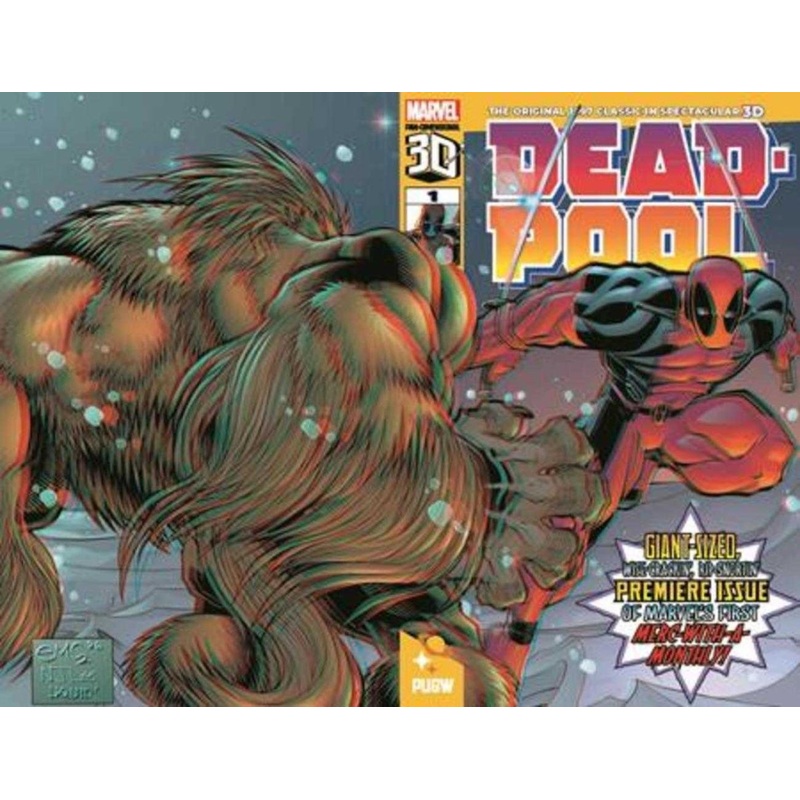 Deadpool #1 (1997) Pan Dimensional 3D Edition
