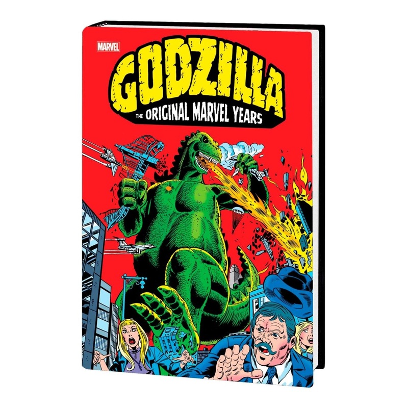 Godzilla: The Original Marvel Years Omnibus Herb Trimpe First Issue Cover HC [DM Only]