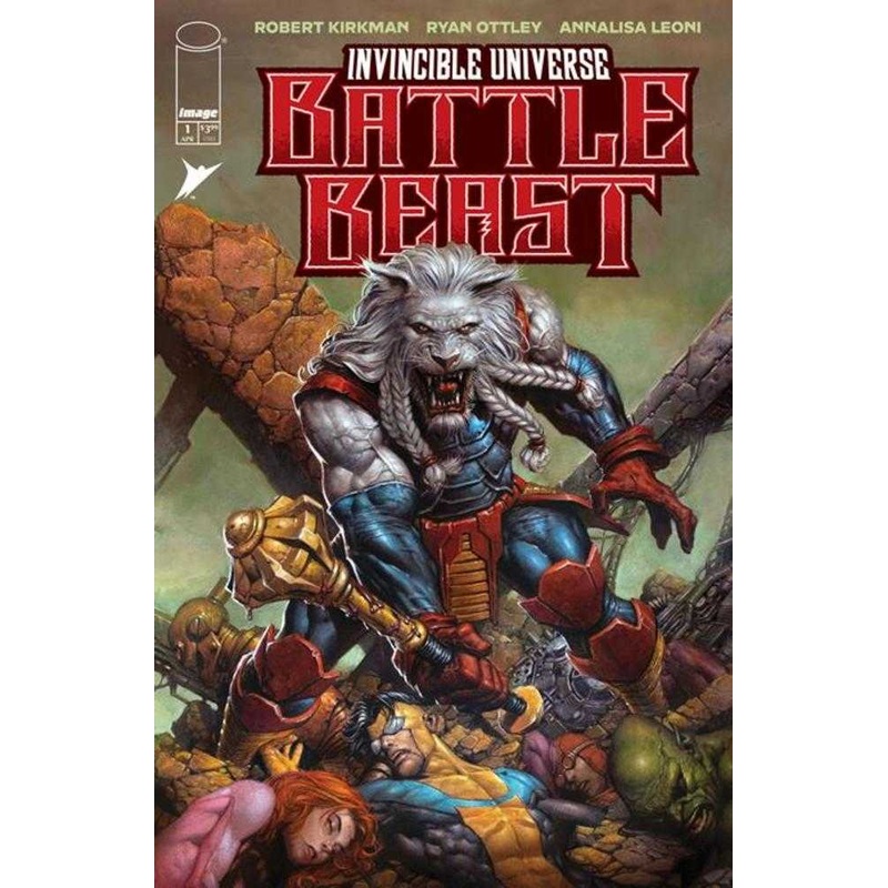 Invincible Universe Battle Beast #1 Cover B Davd Finch Variant *One per customer*