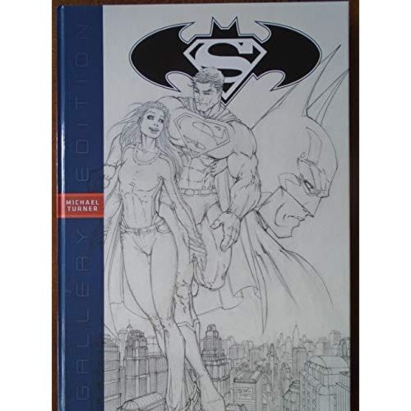SUPERMAN BATMAN MICHAEL TURNER GALLERY ED HC