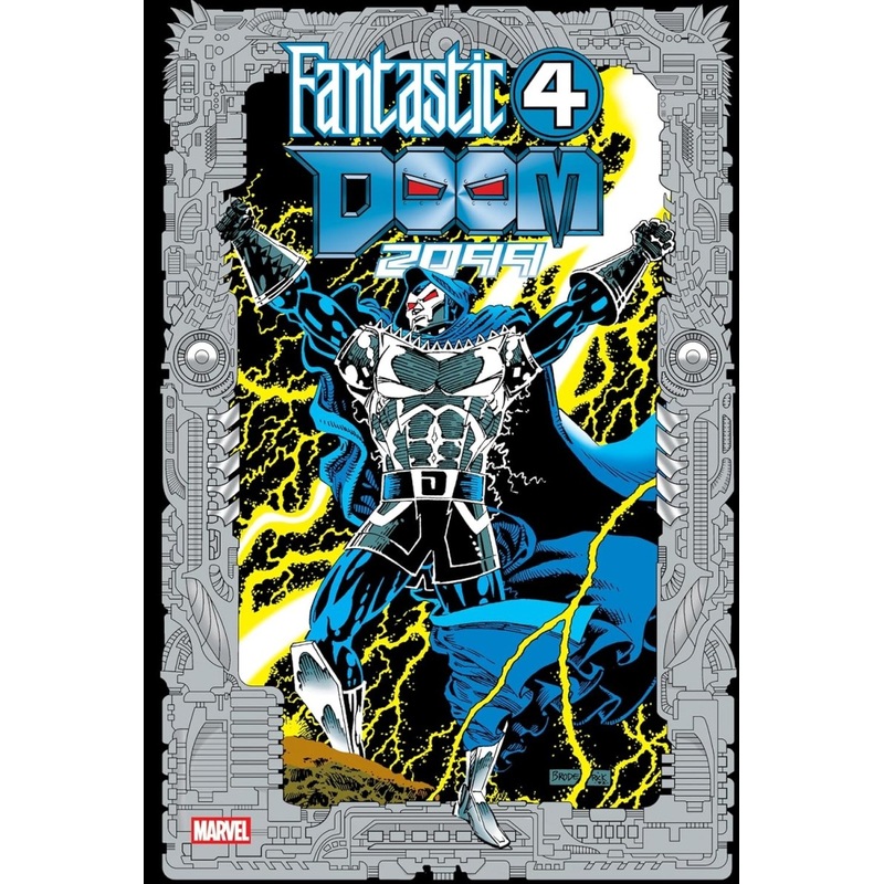Fantastic Four/Doom 2099 Omnibus Pat Broderick Cover HC
