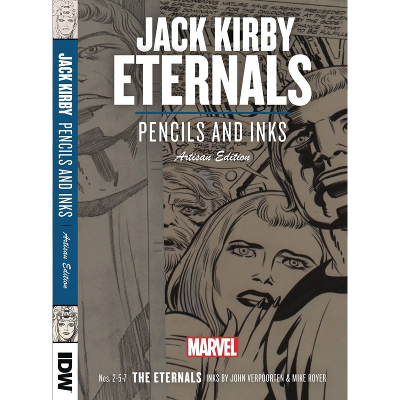 JACK KIRBY ETERNALS PENCILS & INK ARTISTS ED HC (26 Feb Release)