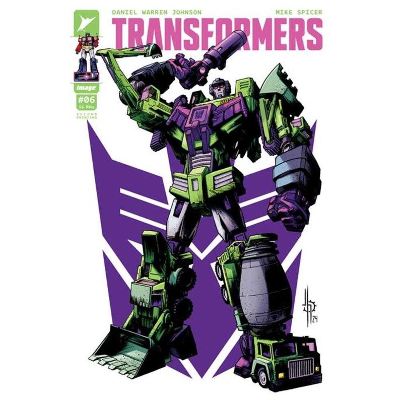 Transformers #6 2nd Print Cover A Jason Howard