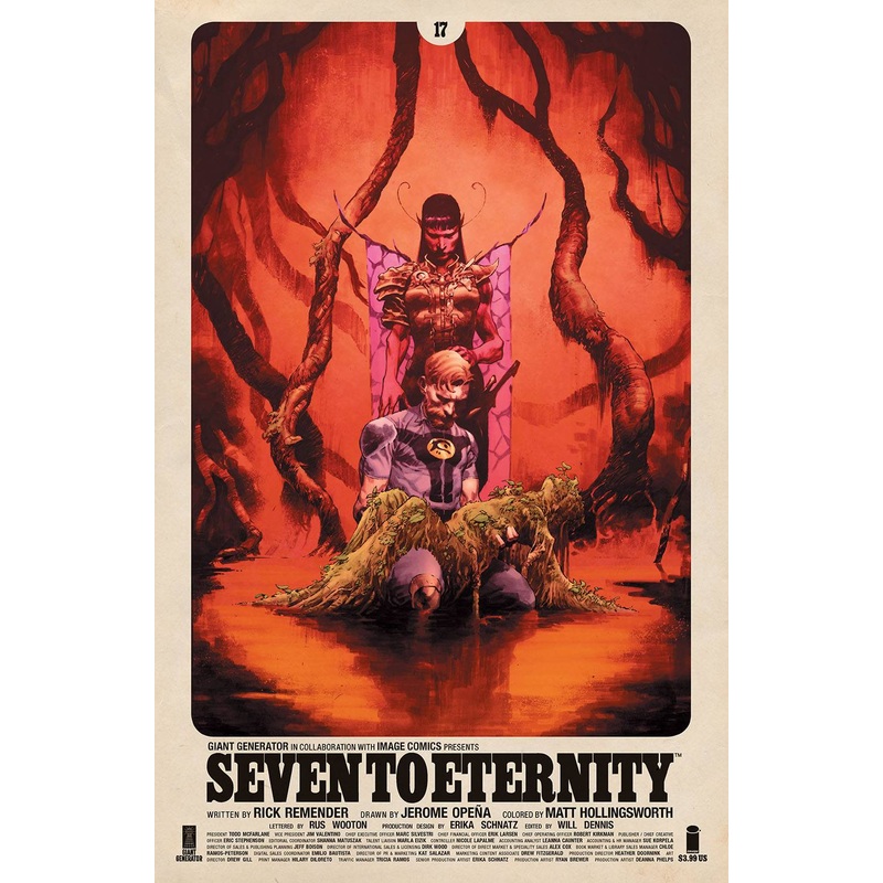 SEVEN TO ETERNITY #17 CVR A OPENA & HOLLINGSWORTH