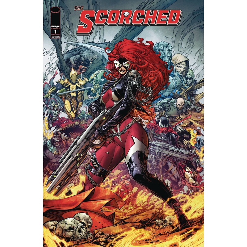 SPAWN SCORCHED #1 CVR B C- BOOTH
