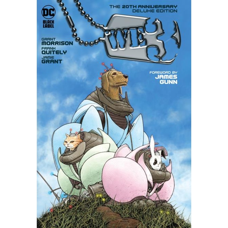 We3 The 20th Anniversary Deluxe Edition HC Book Market Frank Quitely Cover