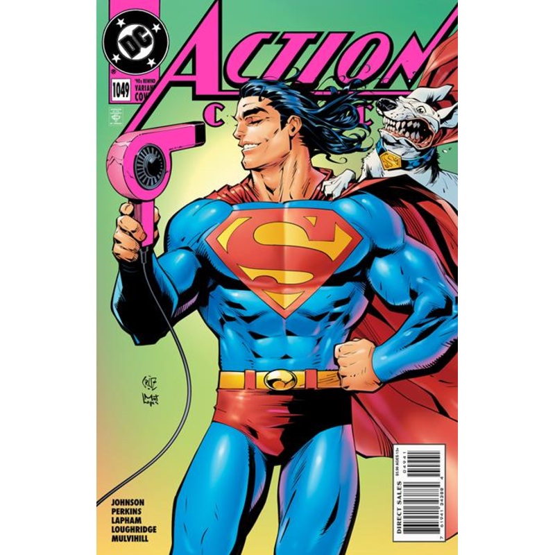 ACTION COMICS #1049 CVR C ROGER CRUZ 90S COVER MONTH CARD STOCK VAR (KAL-EL RETURNS)