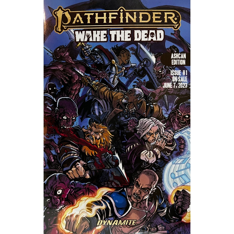 PATHFINDER WAKE DEAD #1 CVR Z ASHCAN