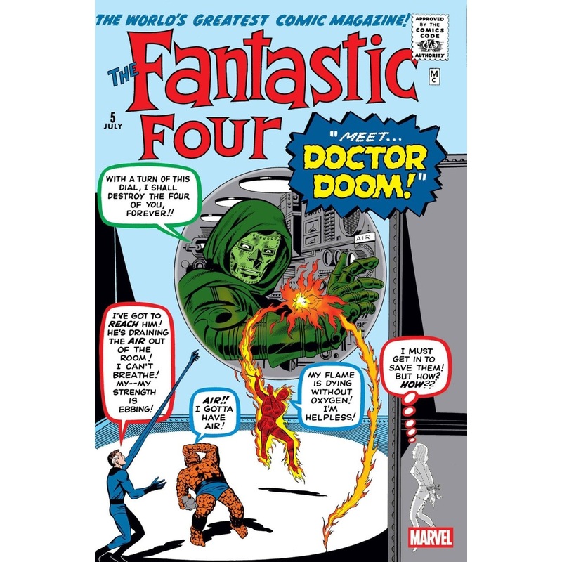 Fantastic Four #5 Facsimile Edition Foil Variant
