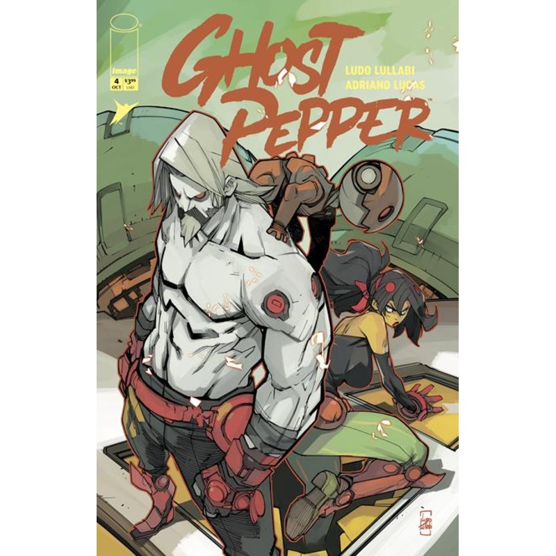 GHOST PEPPER #4 CVR A LUDO LULLABI (15 Oct Release) This only, one comic book.