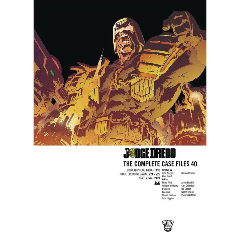 Judge Dredd: The Complete Case Files Vol 40 TP