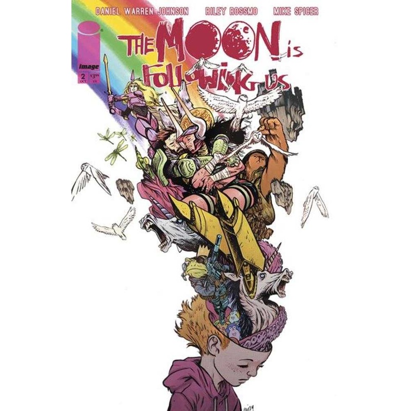 The Moon Is Following Us #2 (Of 10) Cover B Daniel Warren Johnson & Mike Spicer Variant