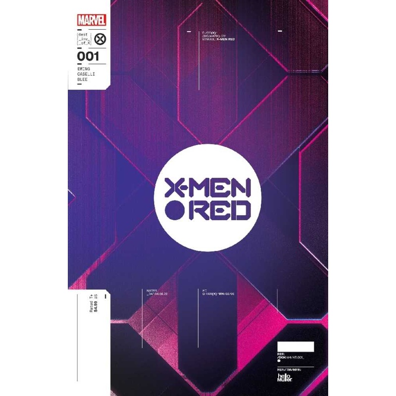 X-Men Red #1 Muller Design Variant