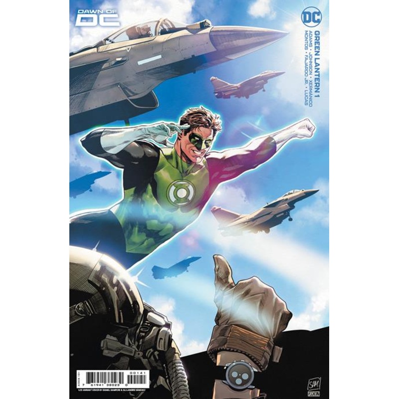 GREEN LANTERN #1 CVR E INC 1:25 DANIEL SAMPERE CARD STOCK VAR
