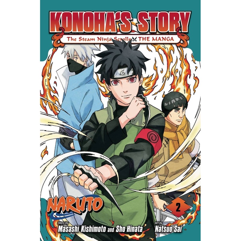 Naruto: Konohas Story - Steam Ninja Scrolls Manga GN Vol 02