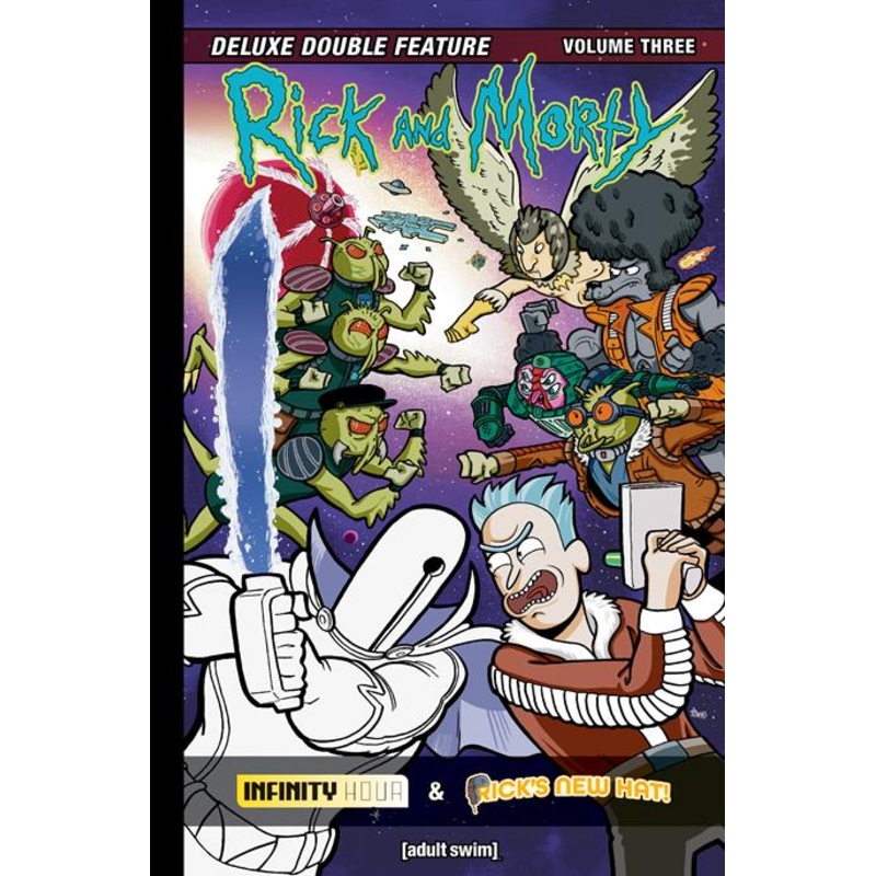 Rick And Morty Deluxe Double Feature HC Vol 3